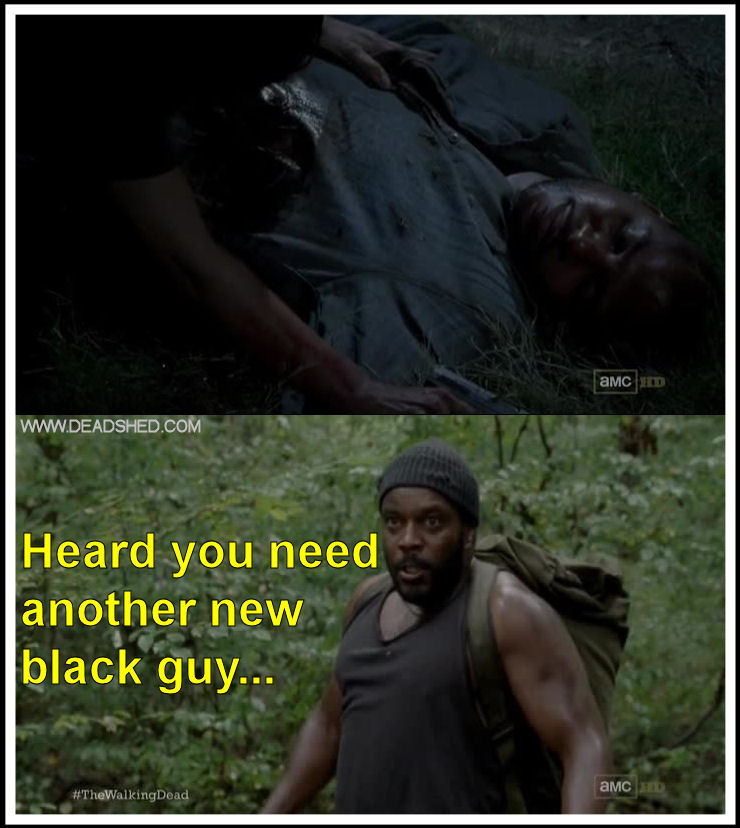 There wasn't enough room for both Oscar and Tyreese in the same show.