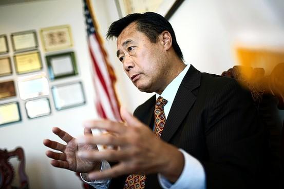 California State Senator, Leland Yee, who has now clarified his position in support of repealing Prop 209. (Photo credit: IB Times)
