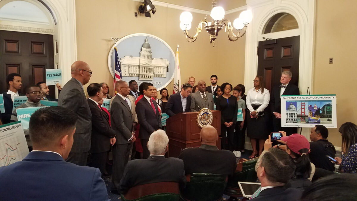 BREAKING: California Legislators Introduce Bill to Reinstate Affirmative Action and Equal Opportunity For All