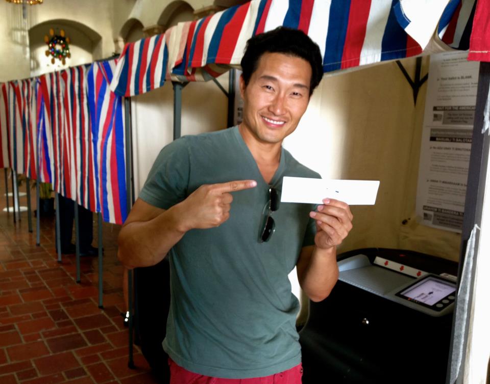 Daniel Dae Kim is the coolest celebrity on the planet.