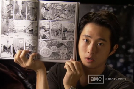 Steve Yuen portrays Glenn, the charismatic survivor of "The Walking Dead".