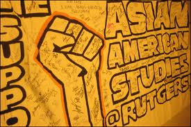 One of the lasting campaigns to come out of the Asian American Movement of the 1960's and 1970's is the fight for Asian American Studies. This mural is at Rutgers University.