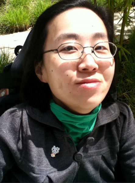 Alice Wong is a proud disabled woman.