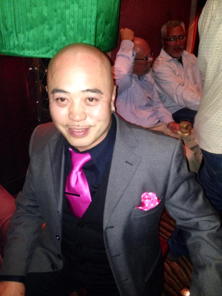 This appears to be an image of Raymond "Shrimp Boy" Chow based on his Facebook page.