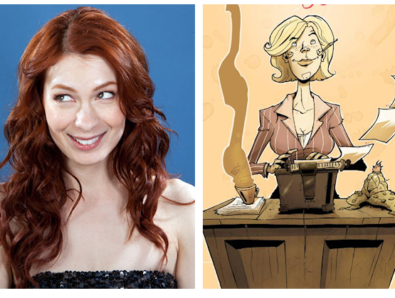 Felicia Day has been cast to voice the role of Amelia Mintz.