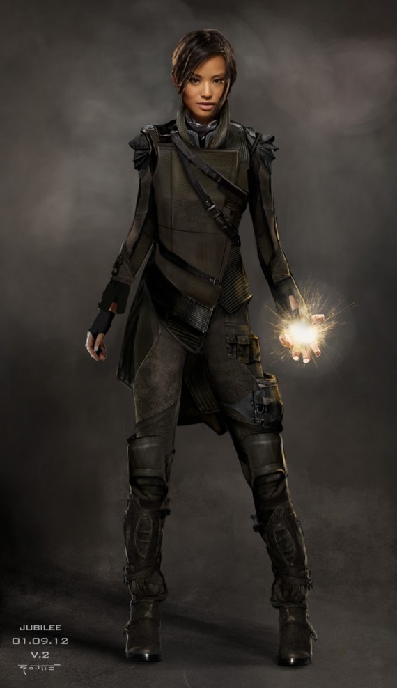 Another version of Jubilee concept art from 'X-Men: Days of Future Past'.