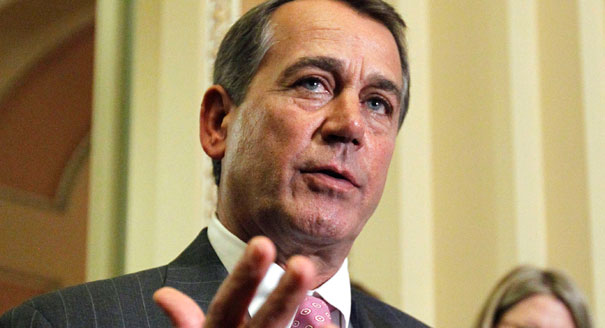John Boehner is making a "Boehn"-headed move.
