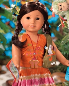 Jess McConnell was a limited edition Girl of the Year doll, no longer available for purchase. She was biracially Japanese American.