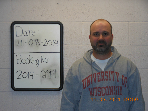 Kevin Elberg, in his arrest photo.