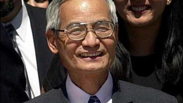 Wen Ho Lee, a Taiwanese American scientist wrongly accused by the federal government for espionage, in a case widely criticized as based largely on anti-Asian stereotypes.