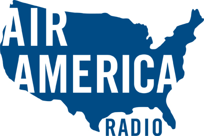 The logo for Air America radio, which launched in 2004.