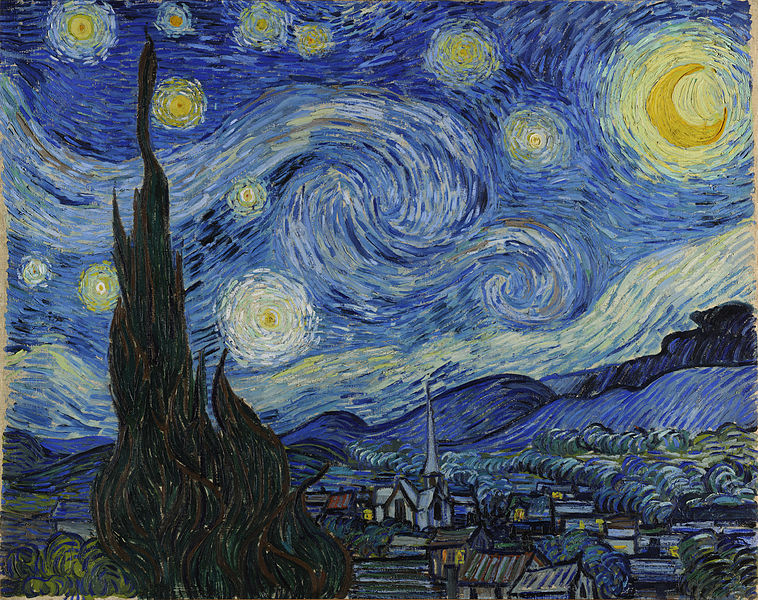 Vincent Van Gogh's "Starry Night".