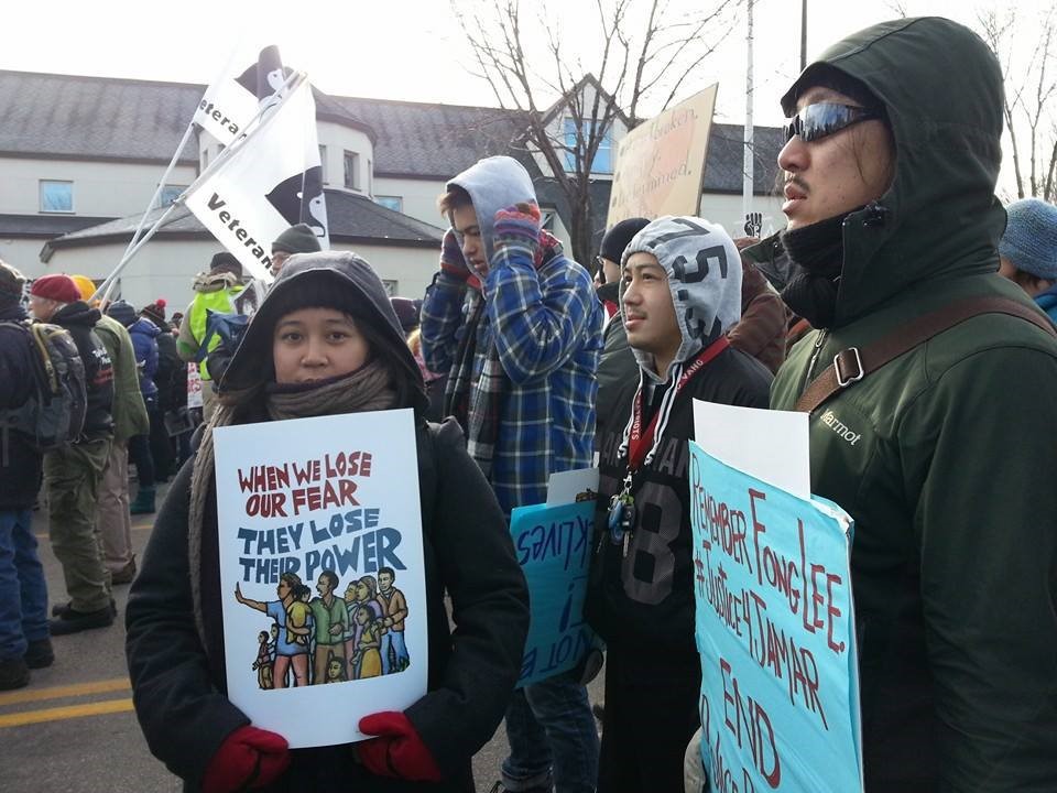 #API4BlackLives-MN demonstrators in Minnesota. (Photo Credit: MSR-News)
