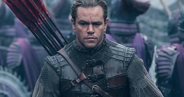 Matt Damon, in a screen capture from the newly released trailer for "The Great Wall".